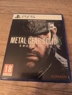 Metal gear solid snake eater, Ophalen of Verzenden, Zo goed als nieuw