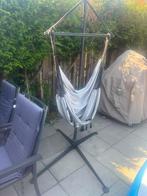 Hangstoel met standaard, Tuin en Terras, Hangmatten, Ophalen of Verzenden, Zo goed als nieuw, Met standaard