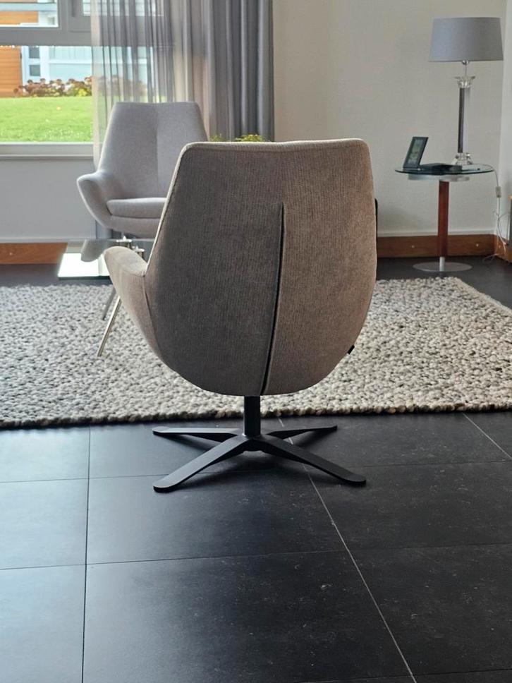 Montel fauteuil Charles 2 stuks, Huis en Inrichting, Fauteuils, Zo goed als nieuw, Stof, 75 tot 100 cm, 75 tot 100 cm, Ophalen