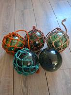 Vintage originele drijvers uit Frankrijk 5 stuks, Ophalen of Verzenden