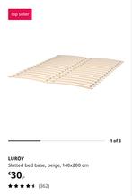 Nieuwe Lattenbodem LURÖY- Nooit Gebruikt!, Huis en Inrichting, Slaapkamer | Matrassen en Bedbodems, Ophalen, 140 cm, Bedbodem