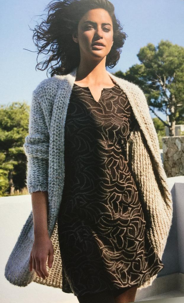 Caroline Biss : Hele mooie bruine nep leren jurk mt 36, Kleding | Dames, Jurken, Zo goed als nieuw, Maat 36 (S), Bruin, Onder de knie