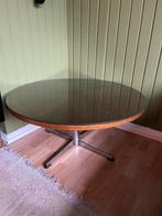 Salontafel vintage, Ophalen, 100 tot 150 cm, Rond, 50 tot 100 cm