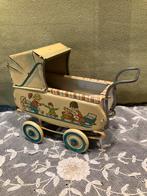 Antiek blikken poppenwagentje (091025s), Ophalen of Verzenden