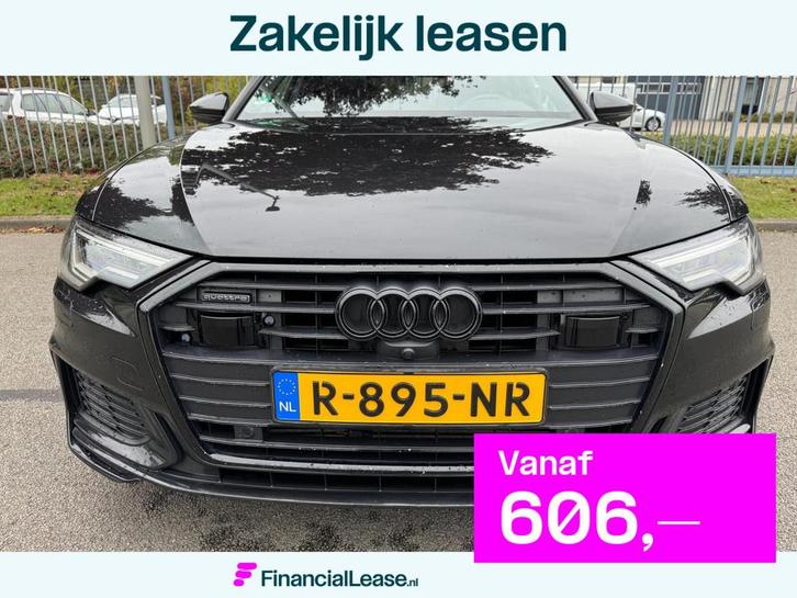 Audi A6 Avant 45 TFSI quattro Sport S Line Panorama Leder Ca, Auto's, Audi, Bedrijf, Lease, Financial lease, A6, 4x4, ABS, Achteruitrijcamera