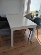 Tafel wit ikea, Huis en Inrichting, Tafels | Eettafels, Ophalen, Gebruikt, 100 tot 150 cm, 50 tot 100 cm