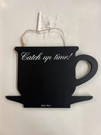 Rivièra Maison krijtbord in de vorm van een theekopje., Huis en Inrichting, Ophalen of Verzenden, Zo goed als nieuw