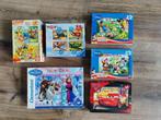 Disney puzzels (6 dozen), Ophalen of Verzenden, Meer dan 50 stukjes, Gebruikt, 4 tot 6 jaar