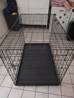 Grote zwarte hondenbench, Dieren en Toebehoren, Hondenhokken, Ophalen, Zo goed als nieuw, 110 cm of meer, 65 tot 100 cm