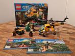 LEGO City 60158 - Jungle vrachthelikopter, Ophalen of Verzenden, Zo goed als nieuw