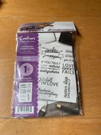 Crafters companion stempel 16, Hobby en Vrije tijd, Ophalen of Verzenden, Zo goed als nieuw