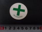 sticker maasbree groene kruis *, Ophalen, Zo goed als nieuw, Bedrijf of Vereniging
