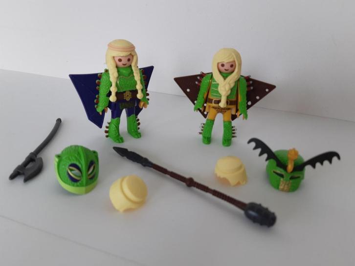 Playmobil 70042 - Brokdol en Knoldol in vliegpak, Kinderen en Baby's, Speelgoed | Playmobil, Zo goed als nieuw, Ophalen of Verzenden