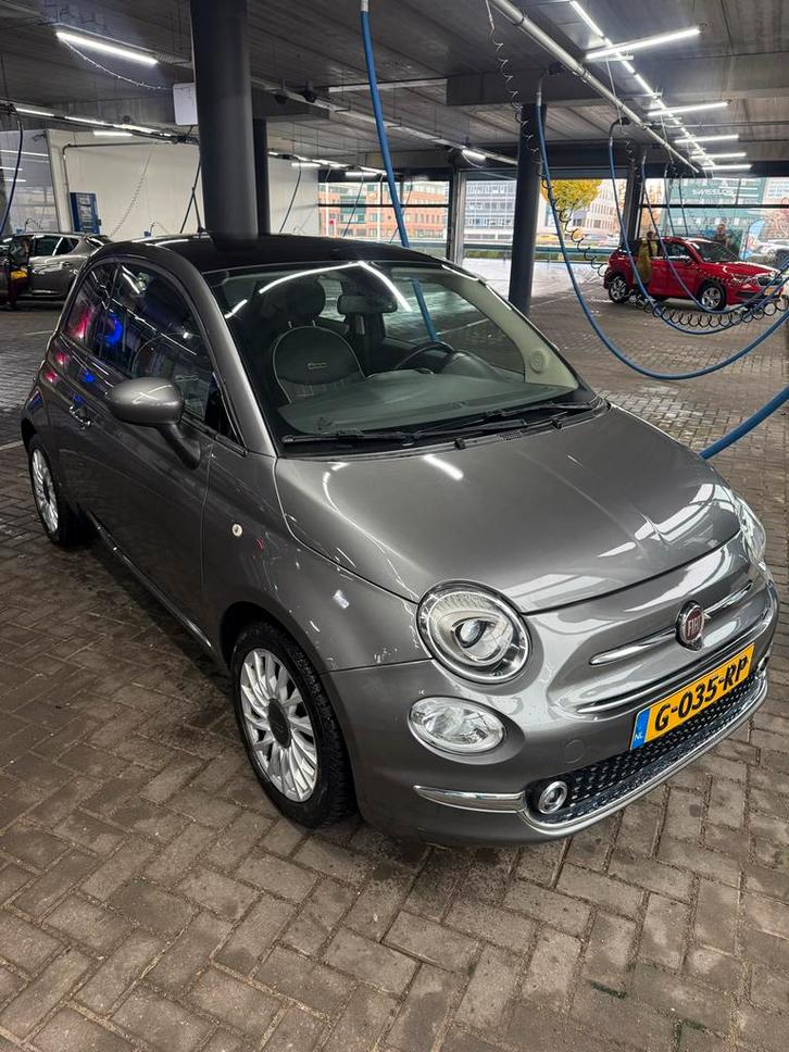 Fiat 500 0.9 Twinair 63KW C 85PK 2017 Grijs 88000km, Auto's, Fiat, Particulier, Benzine, B, Hatchback, Handgeschakeld, Geïmporteerd