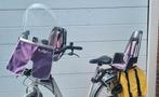 2 bobike fietsstoeltjes en spatscherm, Fietsen en Brommers, Fietsaccessoires | Fietsstoeltjes, 9 t/m 36 kg, Voetsteuntjes, Ophalen of Verzenden