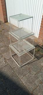 Draadstaal Max Sauzen Nesting Tables, Huis en Inrichting, Minder dan 45 cm, Minder dan 55 cm, Gebruikt, Metaal of Aluminium