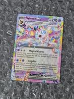 Sylveon ex 086/191 Surging Sparks Scarlet & Violet Double Ra, Ophalen of Verzenden, Zo goed als nieuw, Losse kaart, Foil