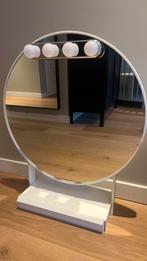 Grote ronde spiegel voor op een kaptafel, diameter 65cm, Ophalen, Zo goed als nieuw, Rechthoekig, Minder dan 100 cm