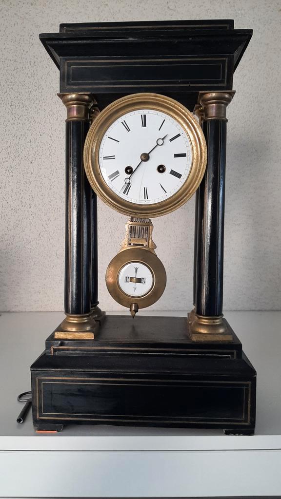Antieke Pendule Klok, Antiek en Kunst, Antiek | Klokken, Ophalen of Verzenden