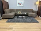 GRATIS LEVERING Moderne Cognac U-Bank, Ophalen of Verzenden, Noordkade 68A, Stof, Vierpersoons of meer