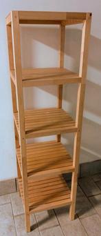 Houten badkamer kast, Ophalen