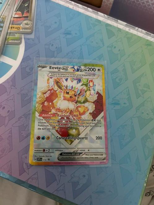 Pokemon - Eevee promo PE (1), Hobby en Vrije tijd, Verzamelkaartspellen | Pokémon, Nieuw, Losse kaart, Foil, Ophalen of Verzenden