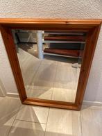 Houten Spiegel met Rechthoekige Vorm, Ophalen, Gebruikt, 100 tot 150 cm, 75 tot 100 cm