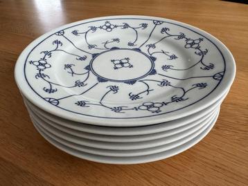 6 Blau Saks Kahla dinerborden beschikbaar voor biedingen
