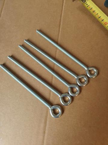 Ring met draadeind, lengte ongeveer 17 cm , 5 stuks beschikbaar voor biedingen