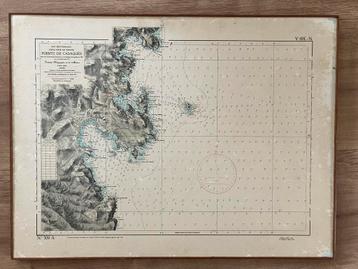 Nautische zeekaart Puorto de Cadaques 1972 beschikbaar voor biedingen