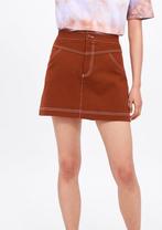 ZARA roest kleurig mini rokje NIEUW maat S, Zara, Nieuw, Oranje, Ophalen of Verzenden