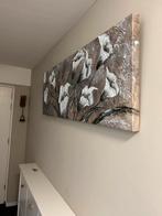 Mooi op doek geschilderd, neutrale wandpaneel., Ophalen, Nieuw, Schilderij