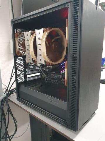 Fractal GAME PC Core i9 64GB ram GeForce RTX4060 2TB W11Pro beschikbaar voor biedingen