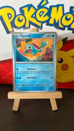 Squirtle #7 Pokemon Scarlet & Violet 151  Pokemon kaart, Ophalen of Verzenden, Zo goed als nieuw, Losse kaart, Foil
