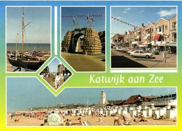 Katwijk aan Zee - 5 afb o.a. dorp strand - 1998 gelopen beschikbaar voor biedingen