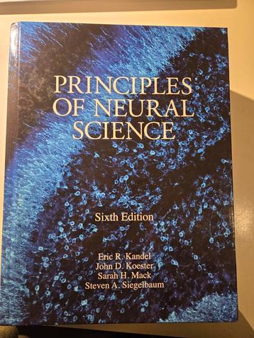 Principles of Neural Science - sixth edition  beschikbaar voor biedingen