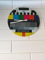 Klok Testbeeld STER, Ophalen, Zo goed als nieuw, Analoog, Wandklok