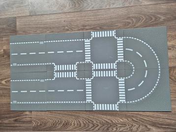8 lego city legocity weg platen wegenplaten donkergrijs  beschikbaar voor biedingen