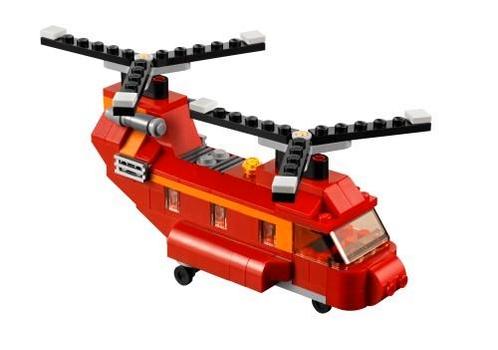 LEGO Creator 3-in-1 Rode Rotors 31003, Kinderen en Baby's, Speelgoed | Duplo en Lego, Zo goed als nieuw, Lego, Complete set, Ophalen of Verzenden