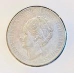 Rijksdaalder 1938 Wilhelmina met grof haar / UNC / Schaars., Verzenden, Zilver, Koningin Wilhelmina, Losse munt