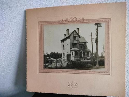 Foto Karton Mardaga Meulemans Dilsen Stokkem Rijksweg 34, Verzamelen, Foto's en Prenten, Gebruikt, Foto, Gebouw, Voor 1940, Ophalen of Verzenden