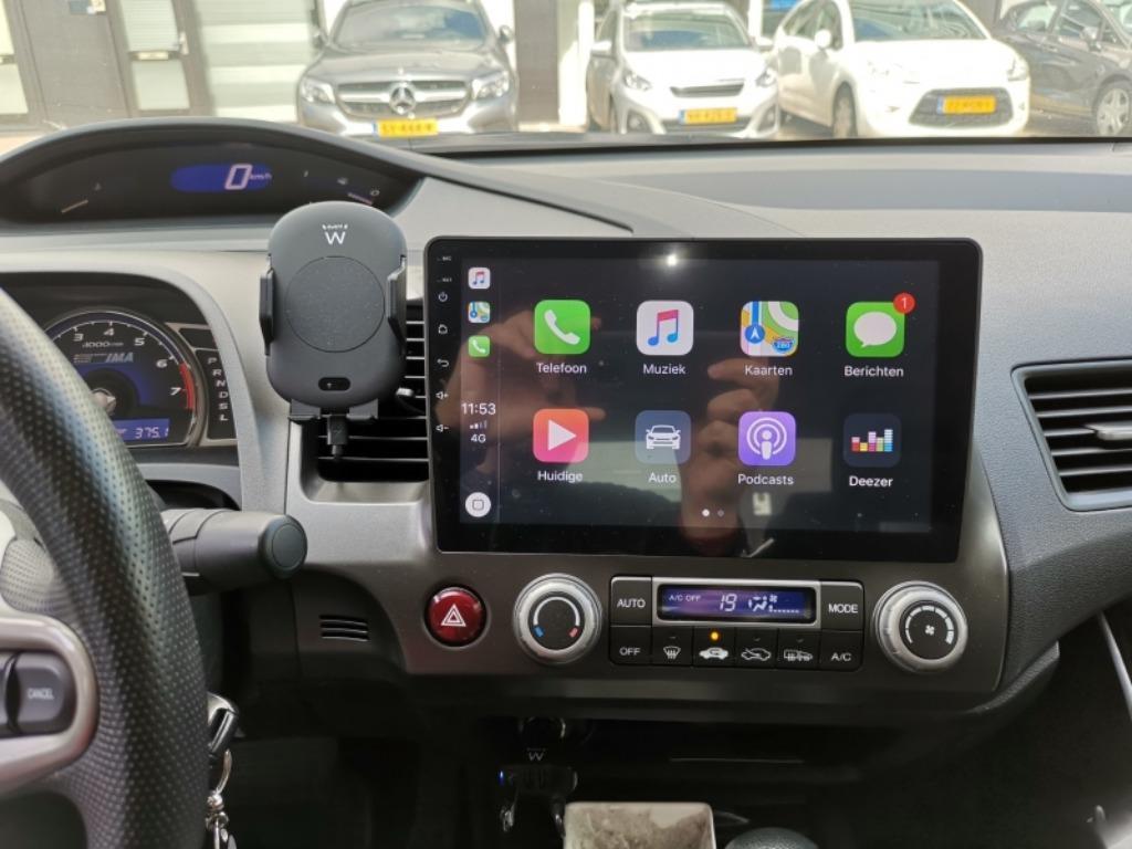 Honda Civic Hybrid radio navigatie android 13 dab+ carplay, Ophalen of Verzenden, Nieuw