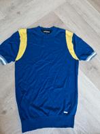 Dsquared origineel knitted shirt maat M past S, Nieuw, Maat 46 (S) of kleiner, Blauw, Ophalen of Verzenden