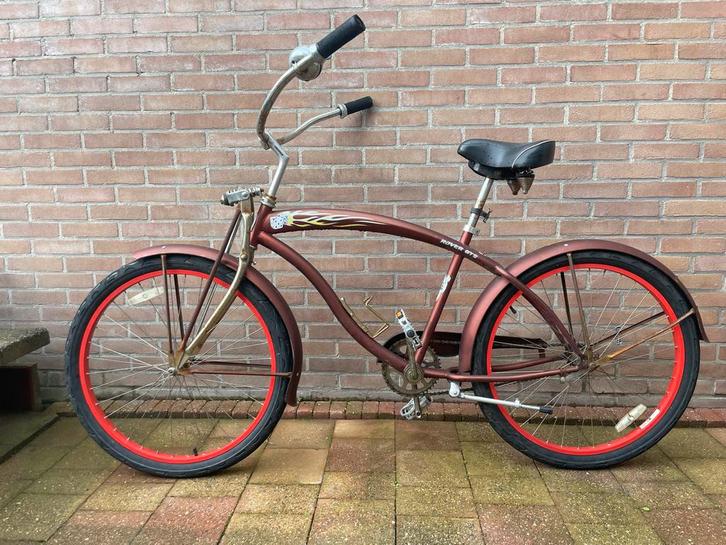 Amerikaanse Beach Cruiser, Fietsen en Brommers, Fietsen | Heren | Herenfietsen, Gebruikt, Overige merken, 53 tot 57 cm, Ophalen