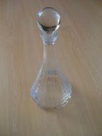 Karaf met stolp, whisky, wijn, water. Geheel van glas, Huis en Inrichting, Overige typen, Ophalen of Verzenden, Overige stijlen