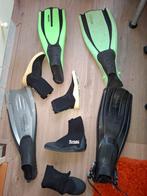 Duikvinnen en duikschoenen, Watersport en Boten, Ophalen of Verzenden, Zo goed als nieuw, Zwem- of Duikvliezen