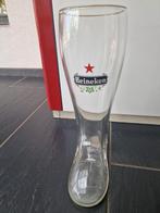 Glas Heineken Laars, Bierspel, Ophalen of Verzenden, Zo goed als nieuw, Glas of Glazen, Heineken
