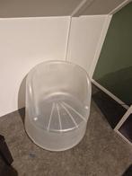 Transparante plastic stoel, Ophalen, Gebruikt