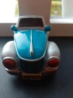 Blauwe auto spaarpot, Verzamelen, Spaarpotten, Ophalen of Verzenden