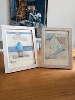 Patty Harpenau 2 zeefdrukken, Antiek en Kunst, Kunst | Litho's en Zeefdrukken, Ophalen of Verzenden